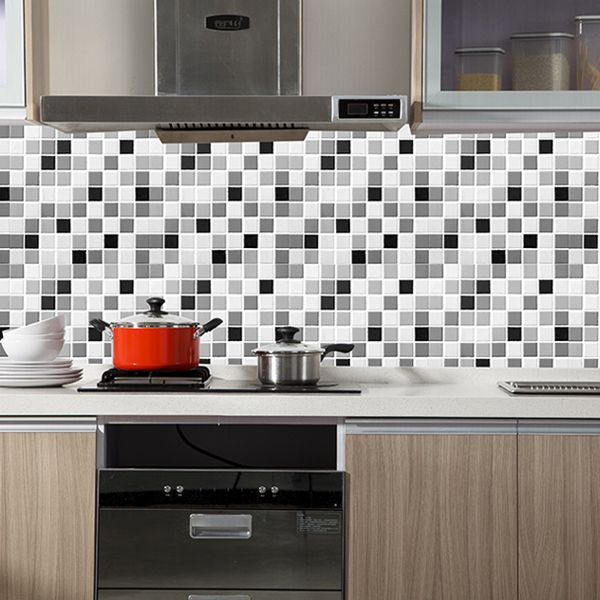 BowLift | Mosaic Tile Wallpaper Plastic Waterproof Peel & Stick Mosaic Tile