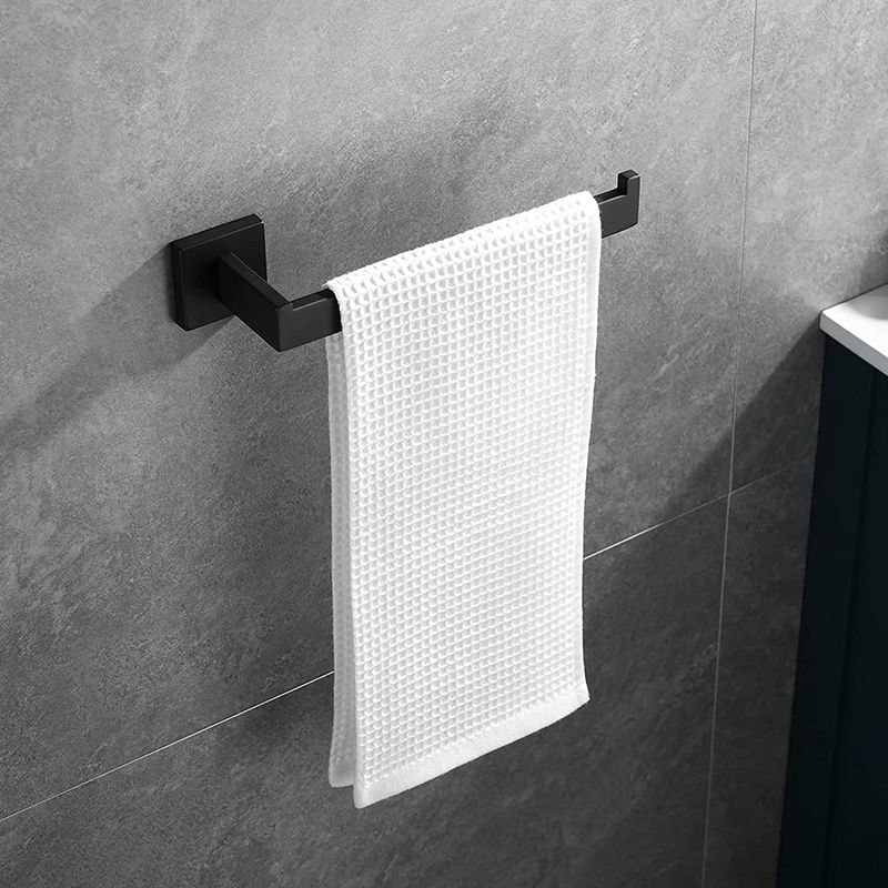 BowLift | 7-piece bathroom accessory set made of stainless steel with paper holder/robe hook/towel ring bar