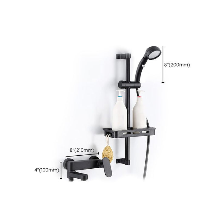 BowLift | Modern Wall-Mounted Bathtub Faucet Trim Metal Single-Lever Bathtub Faucet Trim