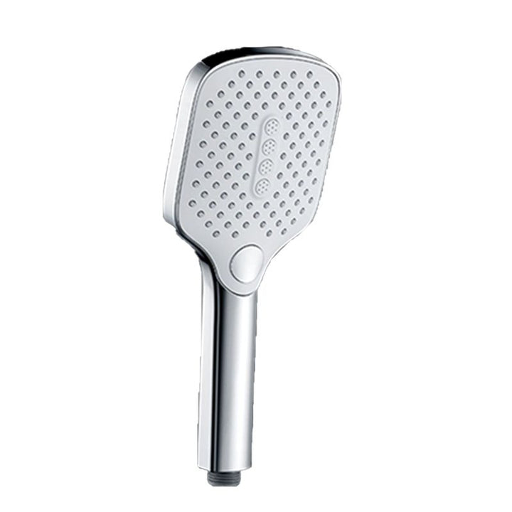 BowLift | Rectangular Self-Cleaning Hand Shower Adjustable Spray Pattern Wall-Mounted Hand Shower