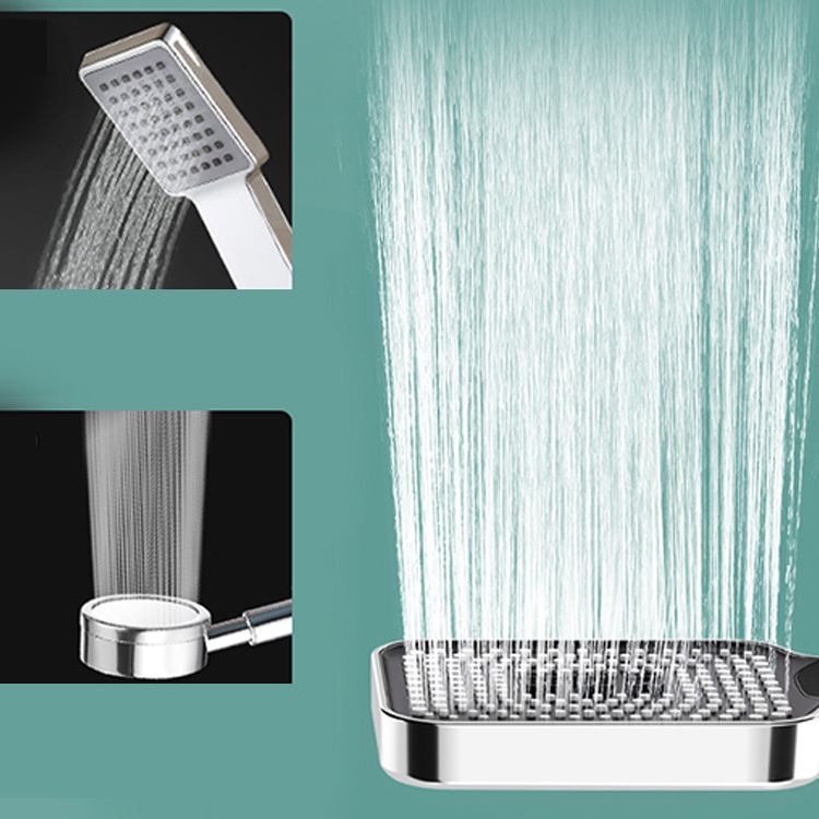BowLift | Modern Rectangular Handheld Shower Self-Cleaning Wall-Mounted Handheld Shower