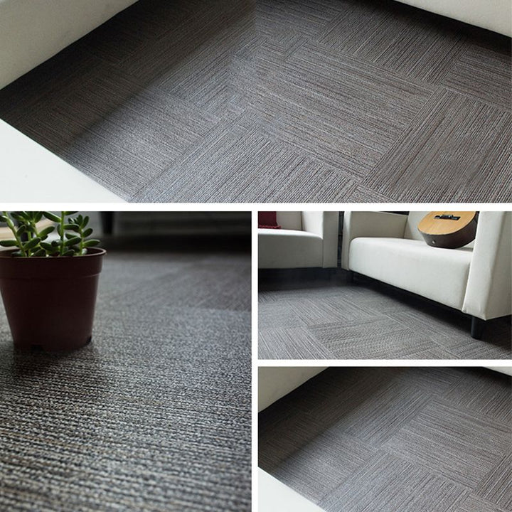 BowLift | Rectangle PVC flooring wood design peel & stick vinyl floor for the living room