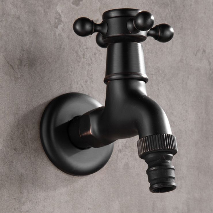 BowLift | Wide Bathroom Sink Faucet Wall-Mounted Cross Handle Faucet