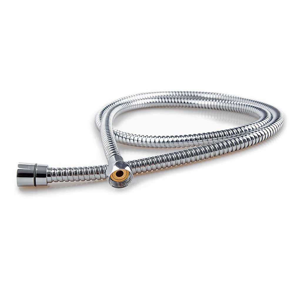 BowLift | Modern Standard Shower Set Double Round Metal Adjustable Spray Pattern Shower Head