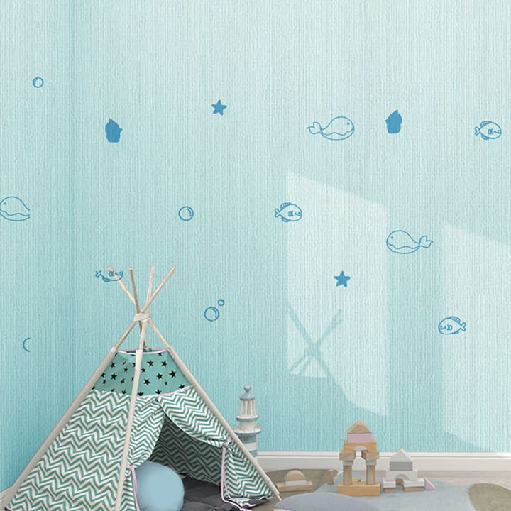 BowLift | PVC Wall Panel for Stripping and Installing Cartoon Print Matte Texture Wall Covering for the Living Room