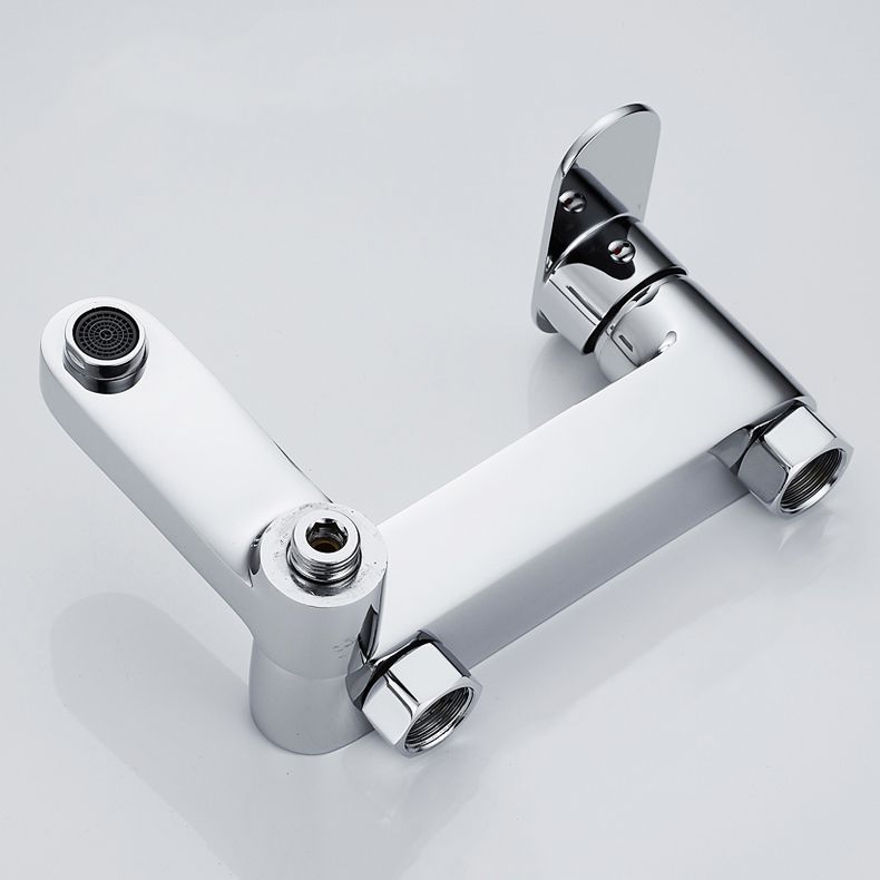 BowLift | Modern Wall-Mounted Bathtub Faucet Trim Metal Single-Lever Bathtub Faucet Trim