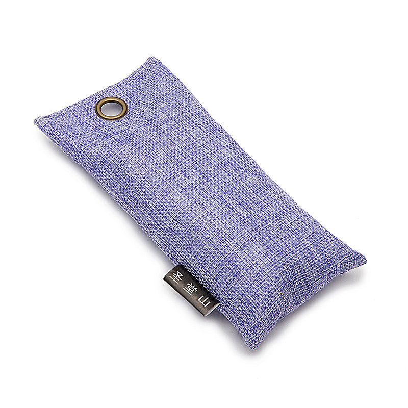 Natural bamboo charcoal air purifier sachet with metal grommet Bowlift