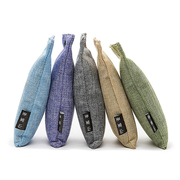 Natural bamboo charcoal air purifier sachet with metal grommet Bowlift