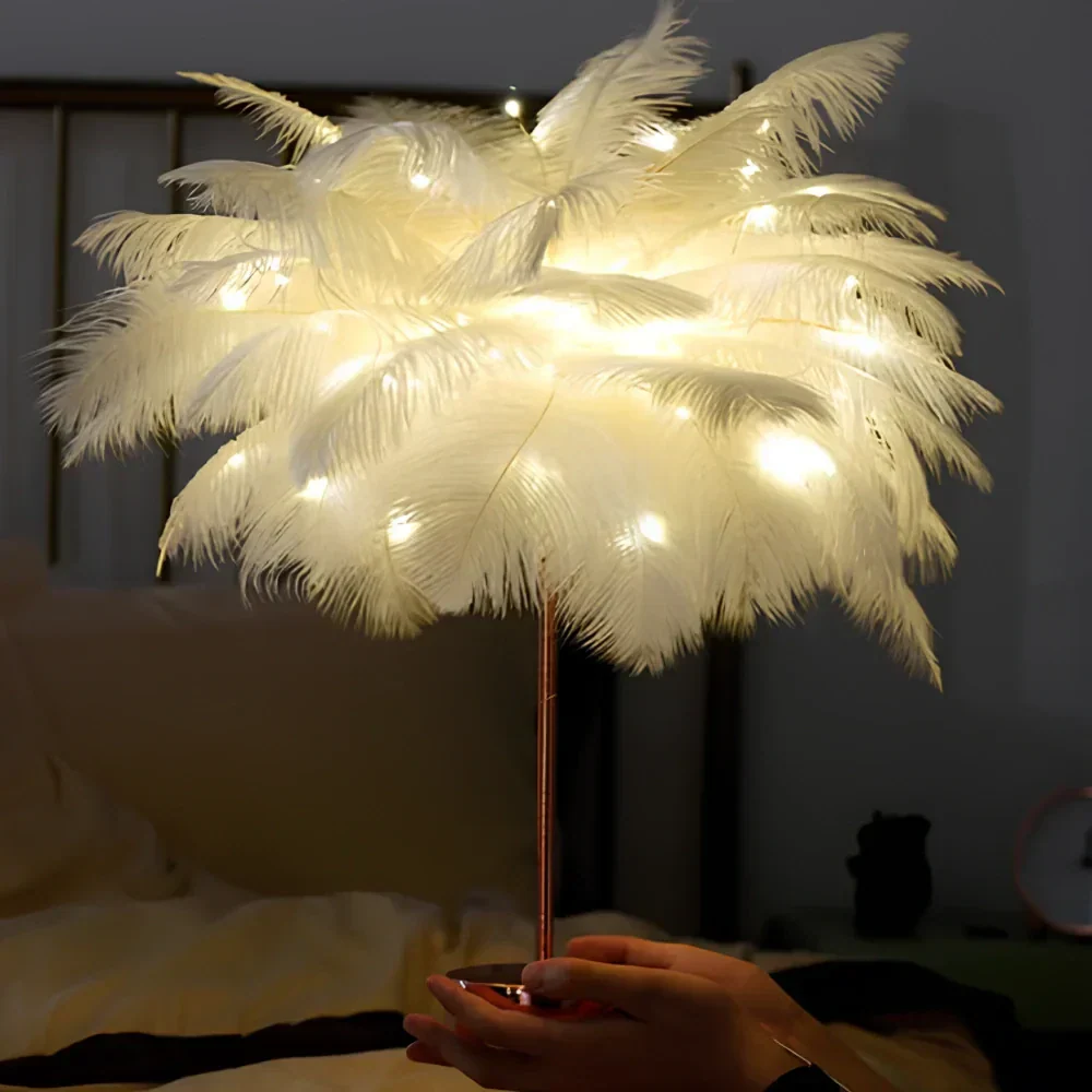 BowLift | LumaPalm Feather Palm Tree Lamp