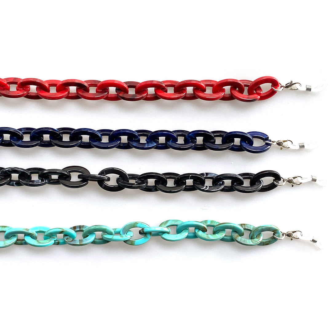Oversized Chunky Acrylic Eyewear Chain Bowlift
