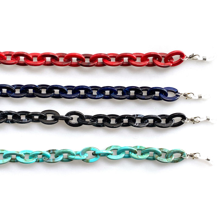Oversized Chunky Acrylic Eyewear Chain Bowlift