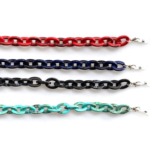 Oversized Chunky Acrylic Eyewear Chain Bowlift