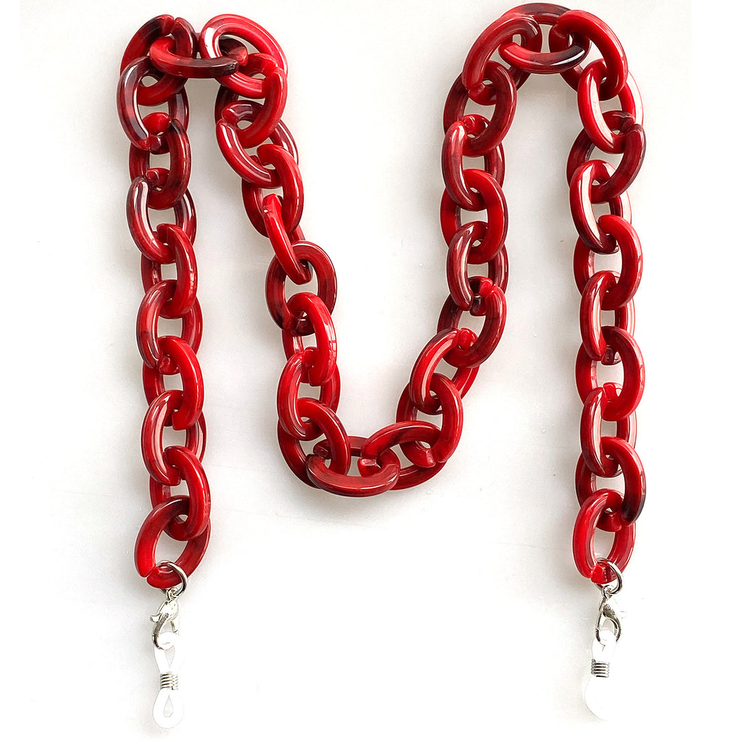 Oversized Chunky Acrylic Eyewear Chain Bowlift