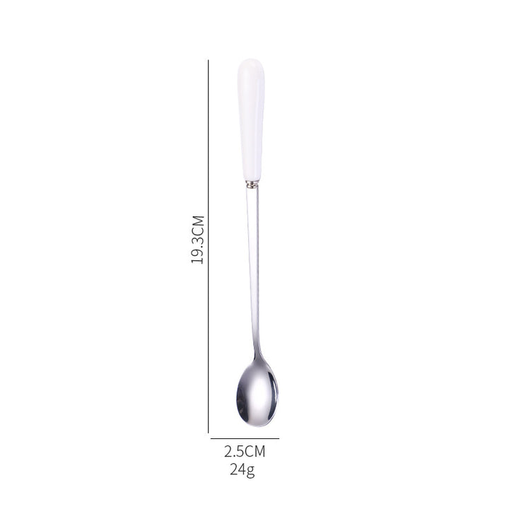 Ergonomic teaspoon with non-slip handle Bowlift