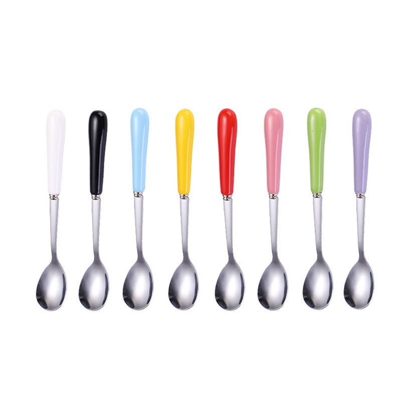 Ergonomic teaspoon with non-slip handle Bowlift