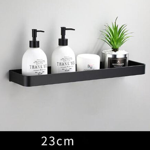 BowLift | AluSpace - Black Space Aluminum Wall Shelf