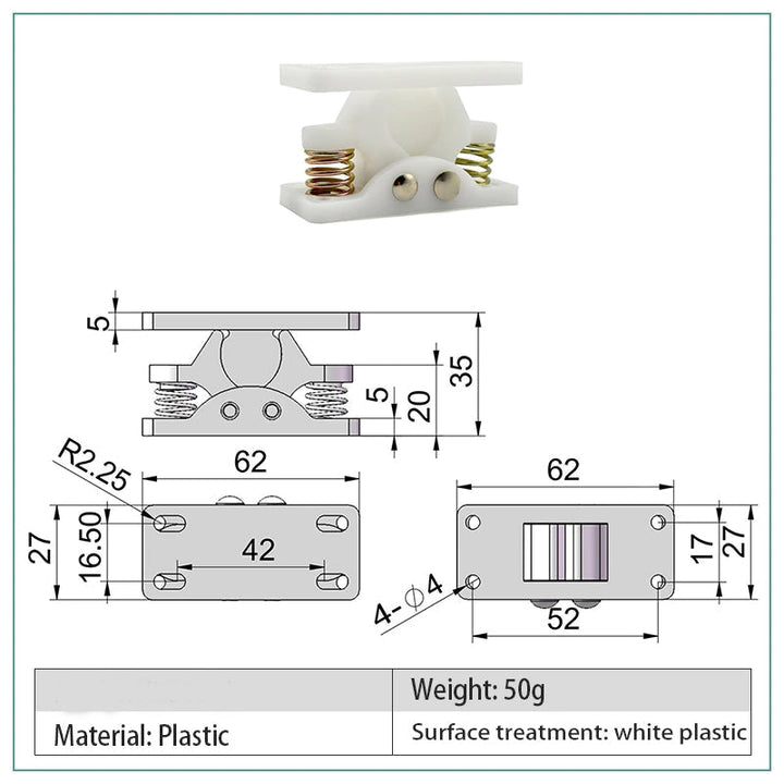BowLift | Solid Door Heavy Duty Drawer Latch