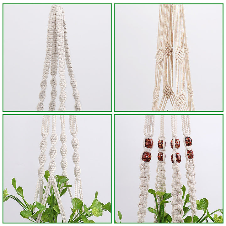 Hanging Macrame Plant Holder Bowlift