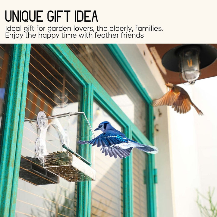 BowLift | Bird feeder in the window for outdoor use