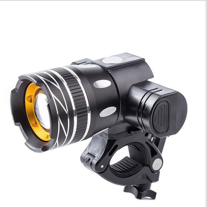 USB Rechargeable Bicycle Headlight with Adjustable Mount Bowlift
