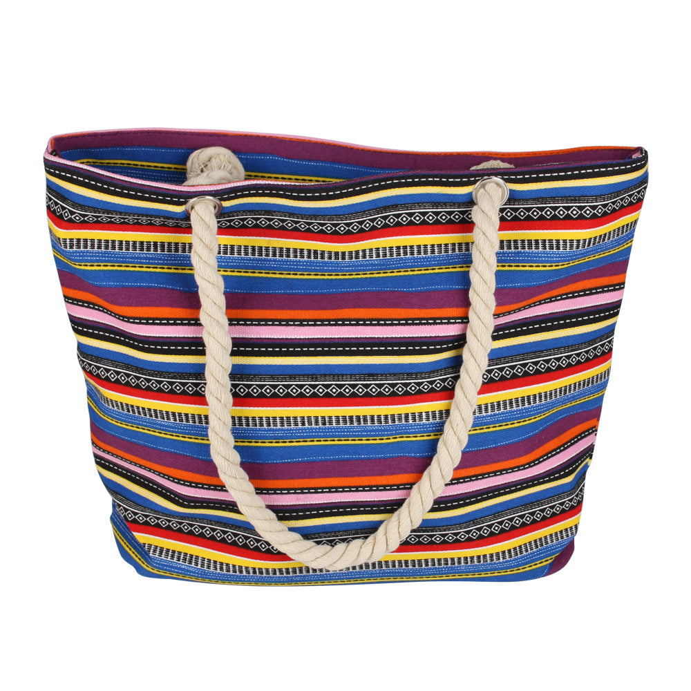 Colorful cotton striped bag Bowlift