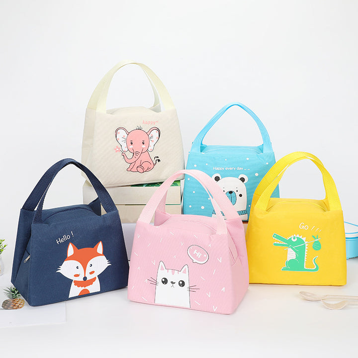 Insulated lunch bag with funny penguin design Bowlift