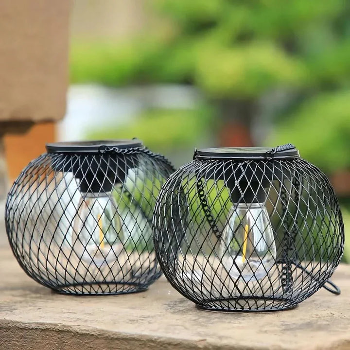 BowLift | Sunny Garden Solar Lantern – Waterproof LED Outdoor Light with Auto Sensor