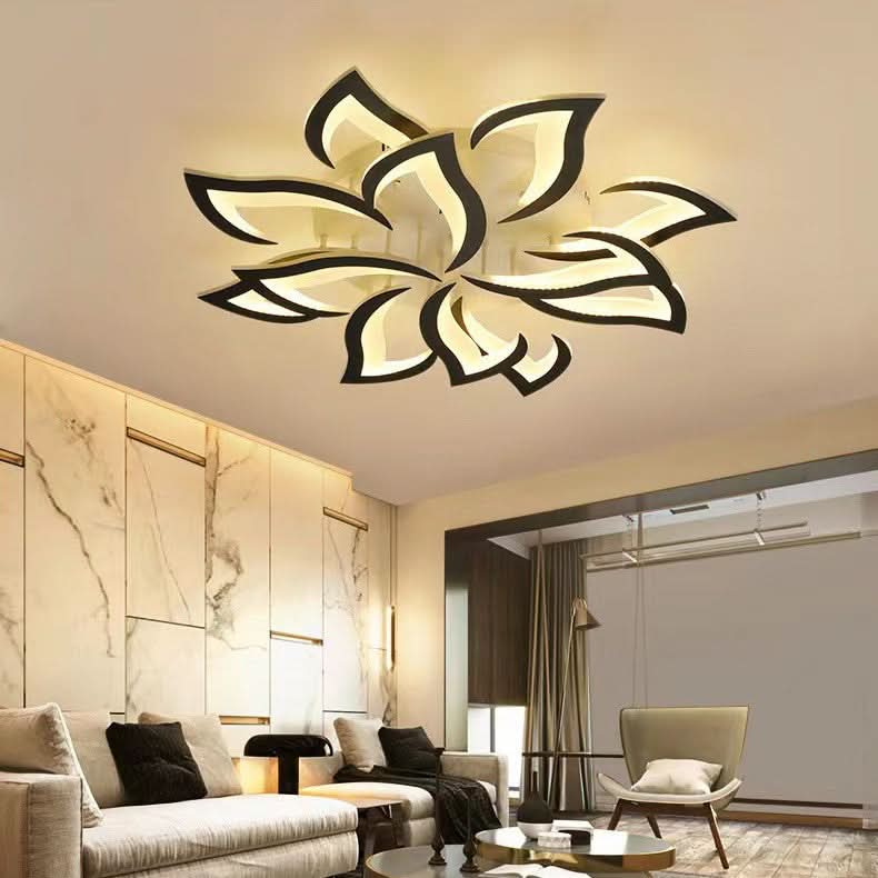 BowLift | Modern Flower-Shaped LED Ceiling Light for Home Décor