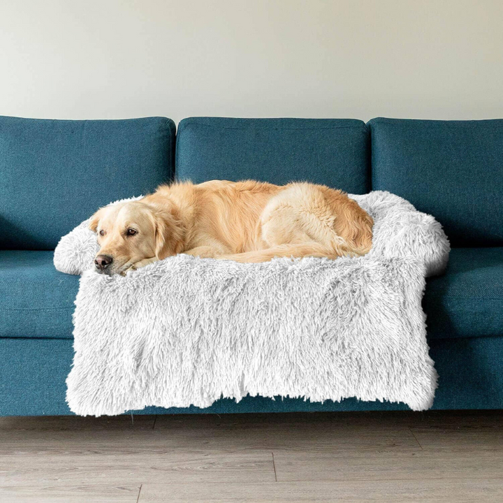 BowLift | Water Repellent Dog Bed Protection with Soft Vegan Fur – Non-slip, Comfortable, Suitable for All Dog Sizes