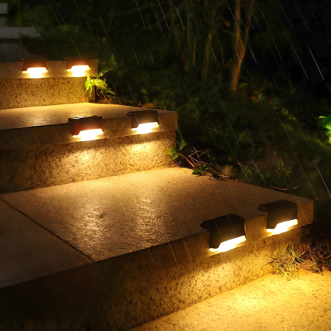 Solar-Powered Stair Lighting - SoliStep | Bowlift