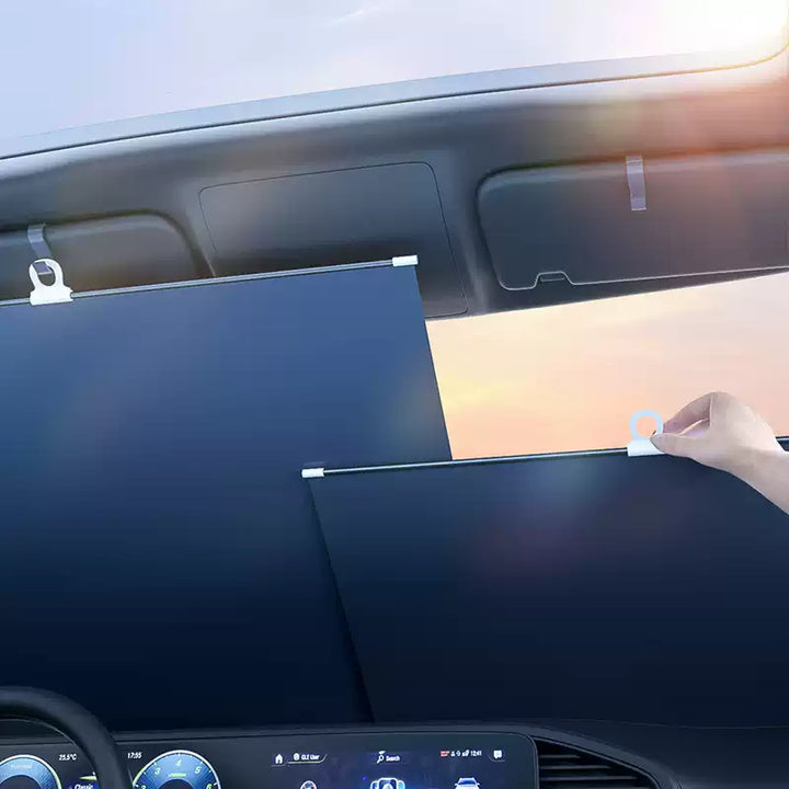 BowLift | Retractable Anti-UV Light Car Windshield Sunshade