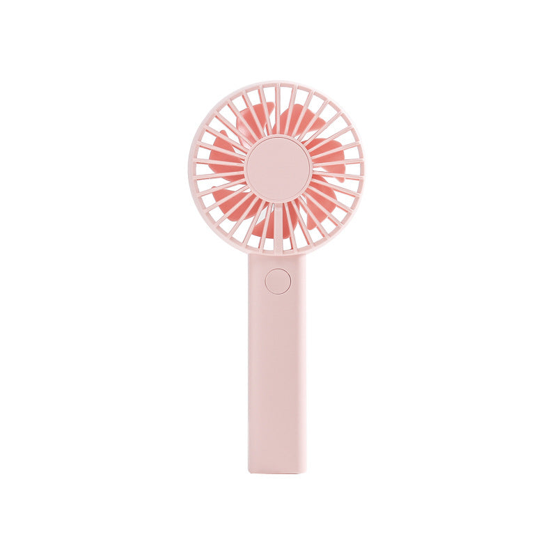 Unisex nan compact portable hand fan with rechargeable battery and USB charging port quiet operation self-standing Bowlift