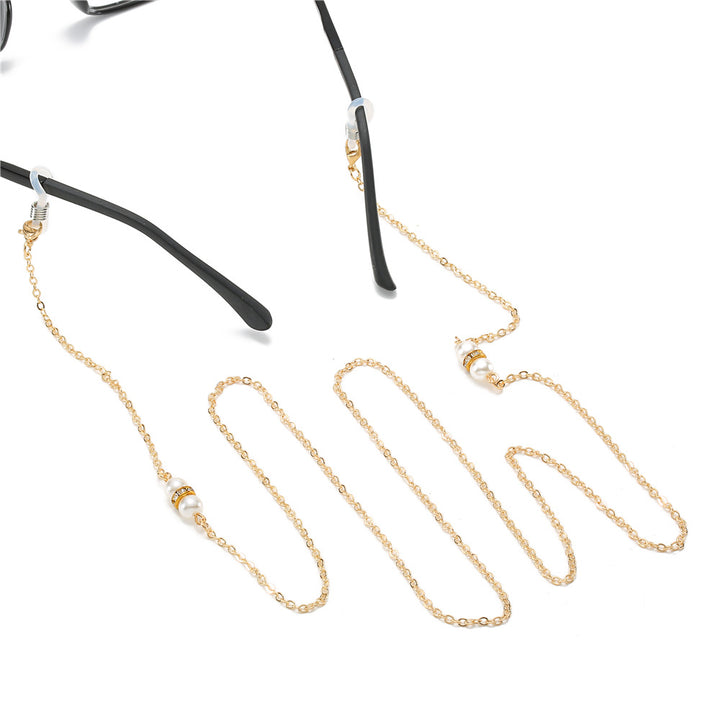 Premium Silver-Linked Eyewear Chain Bowlift