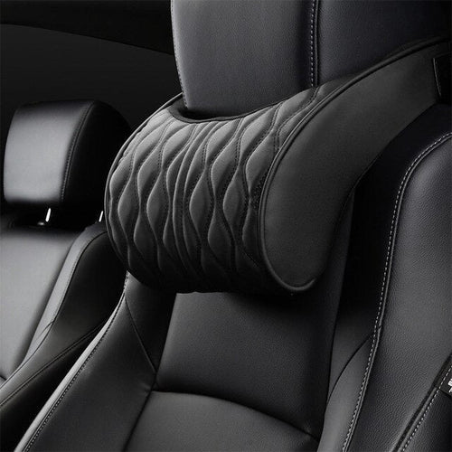 Travel pillow set leather with memory function Bowlift