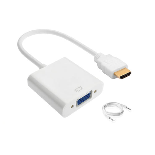 HDMI to VGA Adapter with Audio Output Bowlift