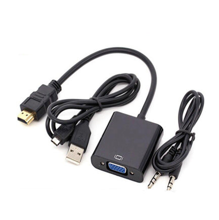 HDMI to VGA Adapter with Audio Output Bowlift