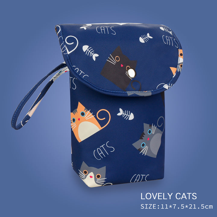 Cooler bag with cheerful lemon pattern Bowlift