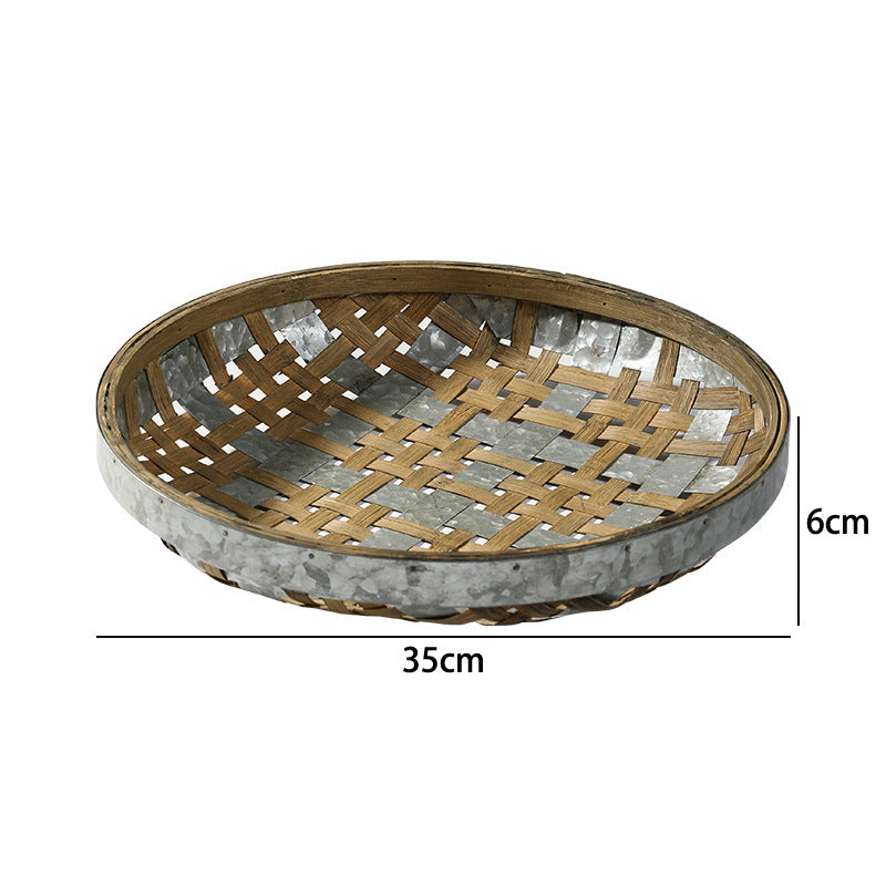 Handwoven Decorative Serving Bowl Bowlift