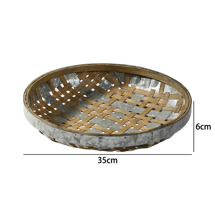 Handwoven Decorative Serving Bowl Bowlift