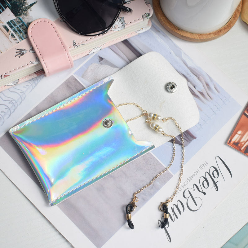 Stylish Holographic Eyewear Case Bowlift