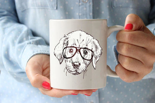 BowLift | Labrador Gift For Kids Coffee Lovers Gift Mug