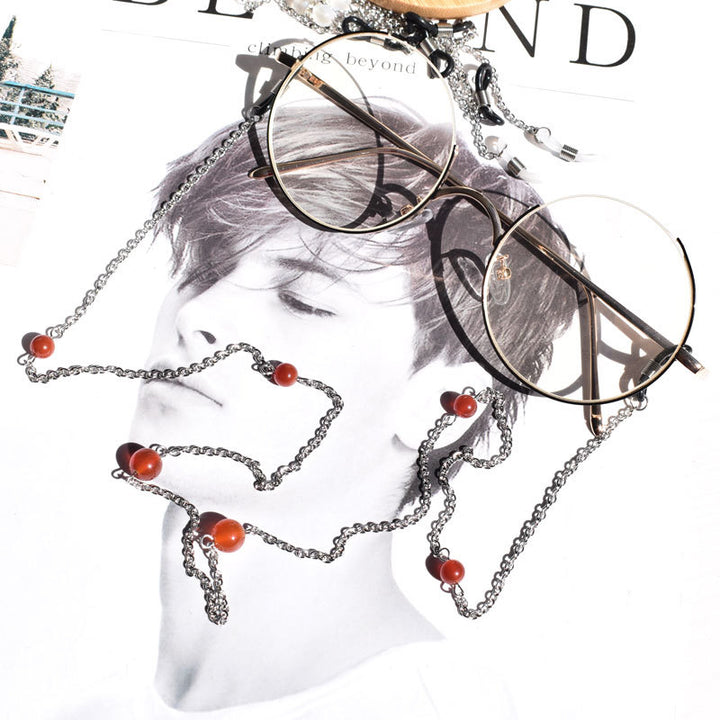 Beaded Chain Eyewear Holder Bowlift