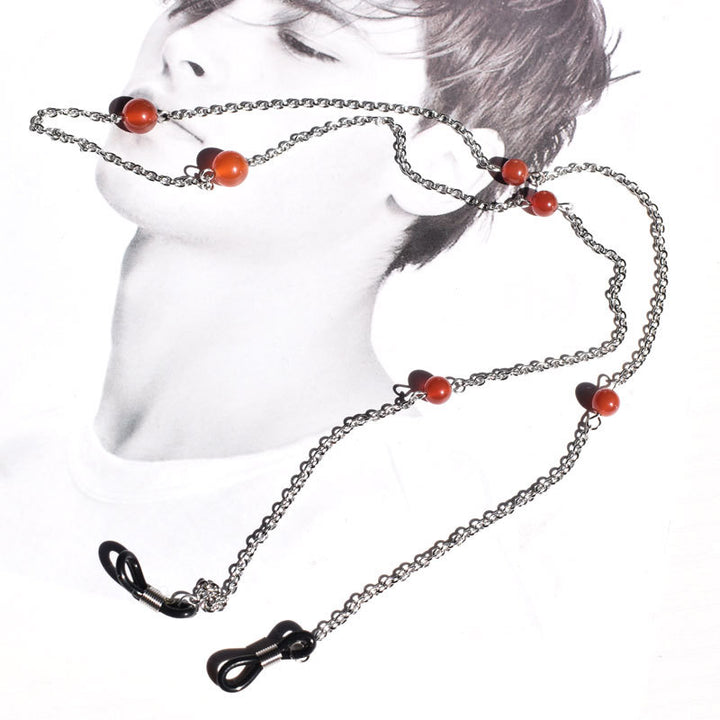 Beaded Chain Eyewear Holder Bowlift