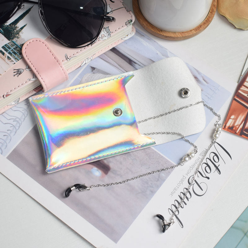 Stylish Holographic Eyewear Case Bowlift