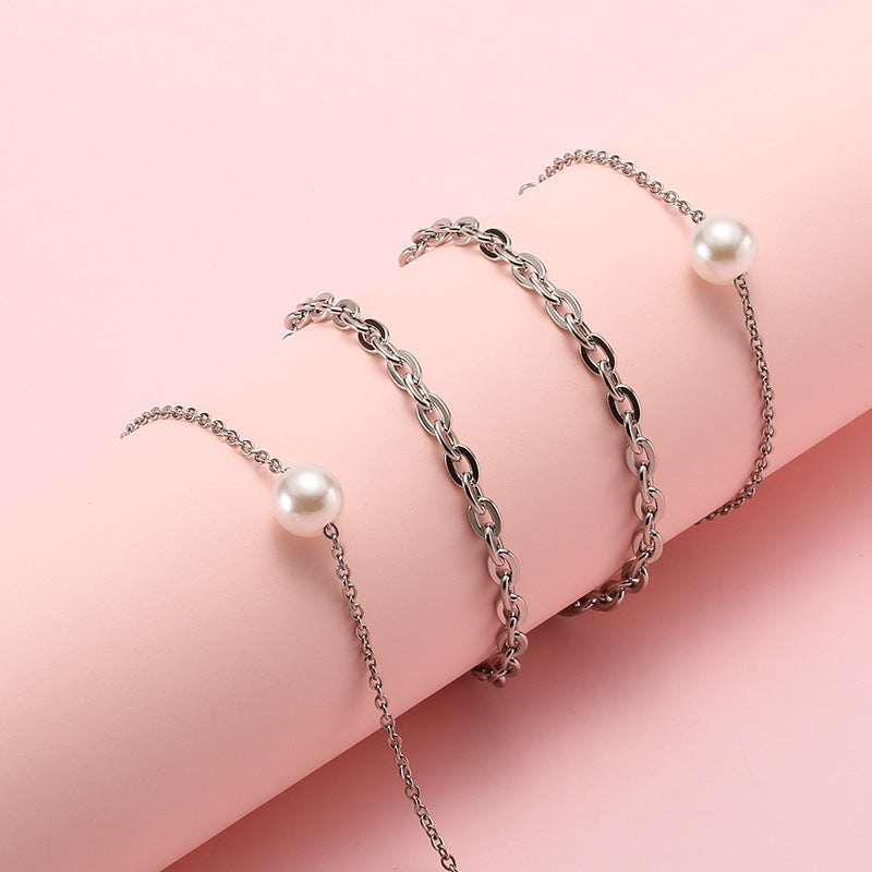 Pearl-Accented Eyewear Chain Bowlift