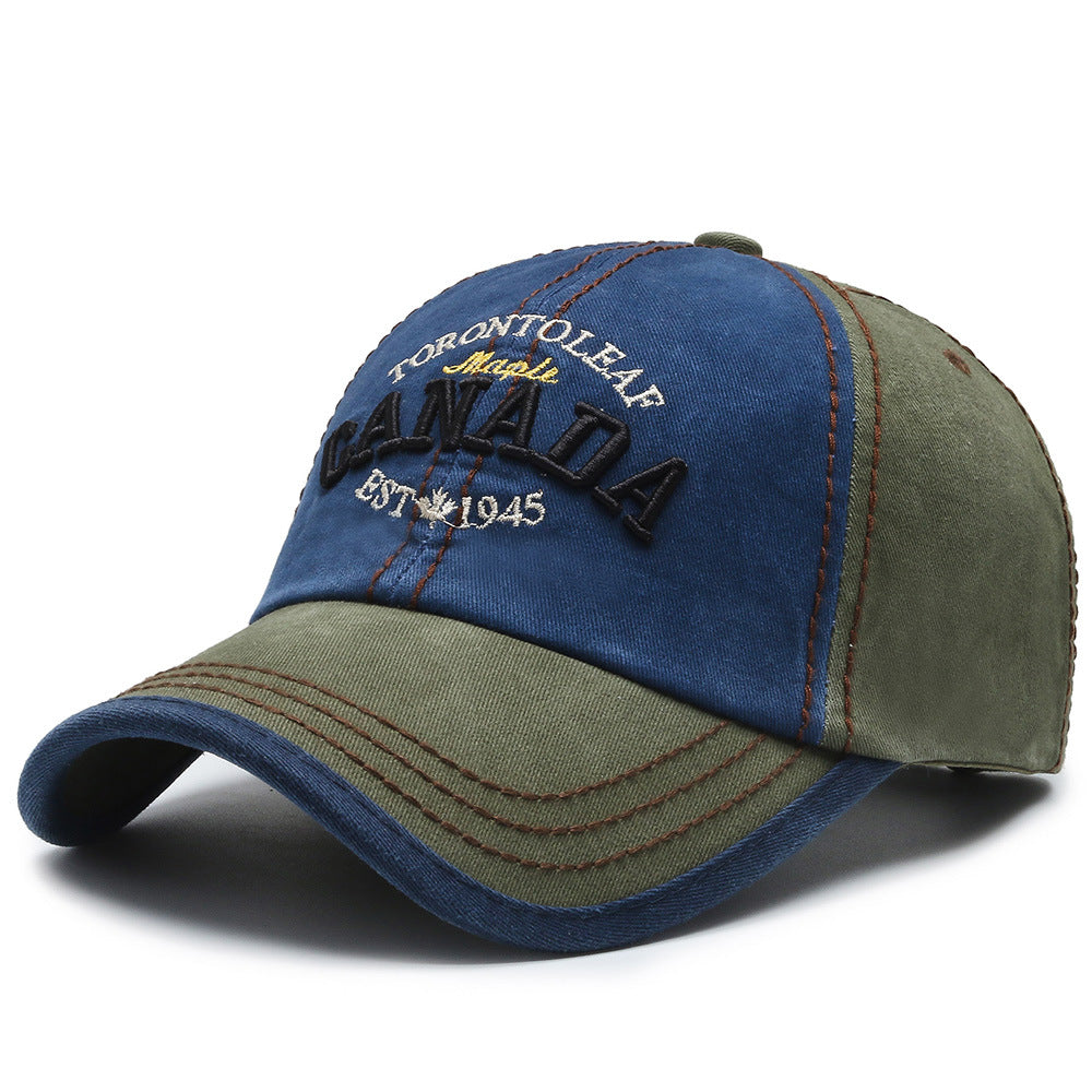 Men's Casual Denim Baseball Cap Bowlift