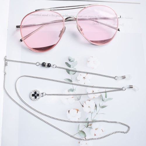Layered Charm Necklace with Adjustable Length Bowlift