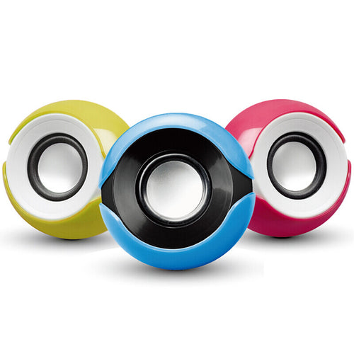 Portable Mini USB Multimedia Speakers Bowlift