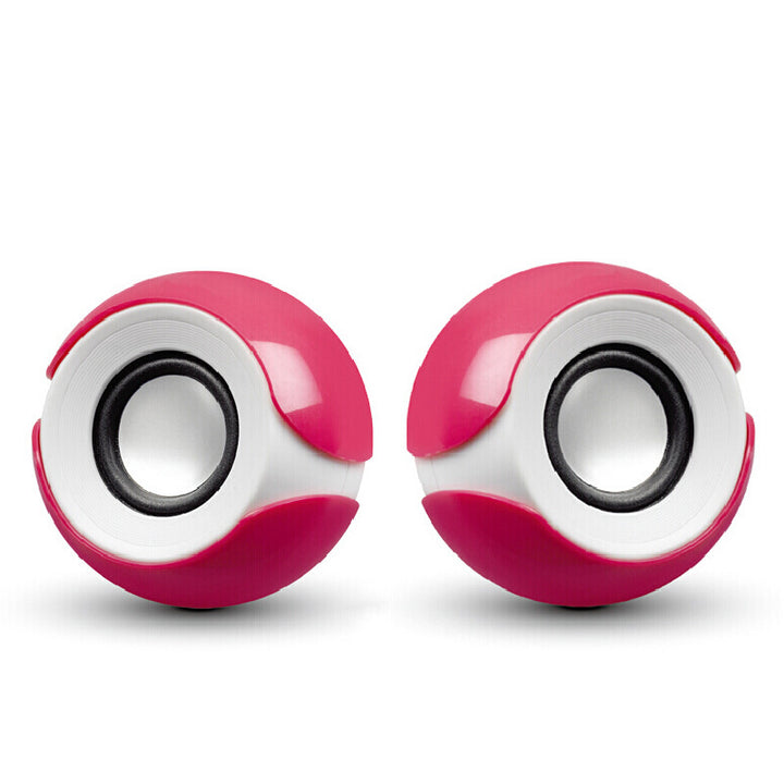Portable Mini USB Multimedia Speakers Bowlift