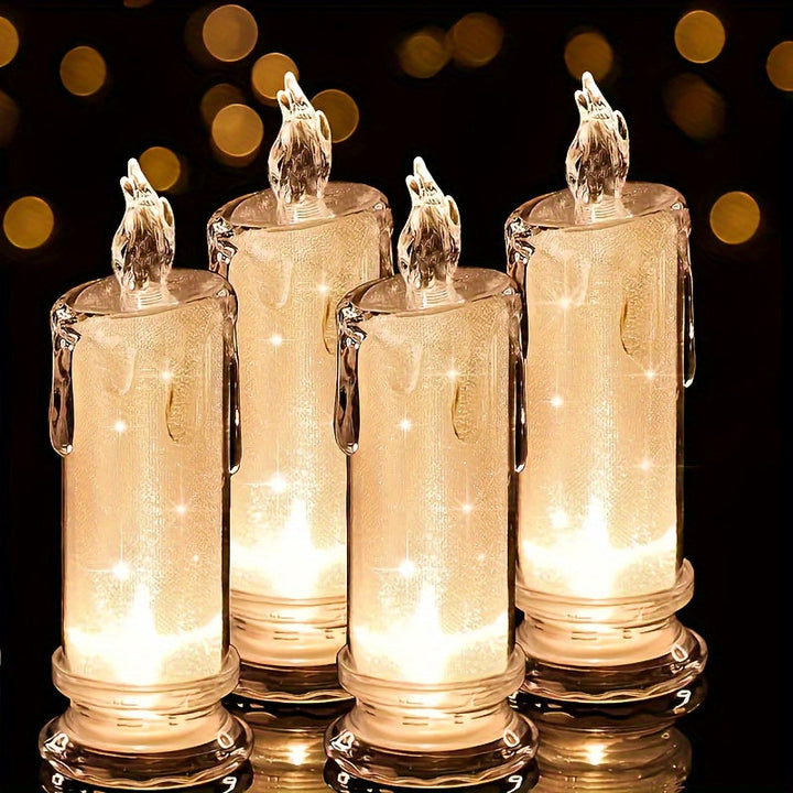Romantic LED Candle Set – Atmospheric Lighting for Indoor Bowlift